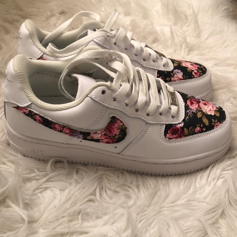 Custom Air Force 1’s.